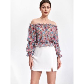 Jupe courte model 167221 Figl