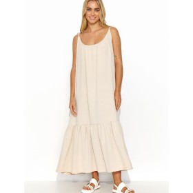 Robe de jour model 195004 Makadamia