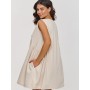 Robe de jour model 209573 Makadamia